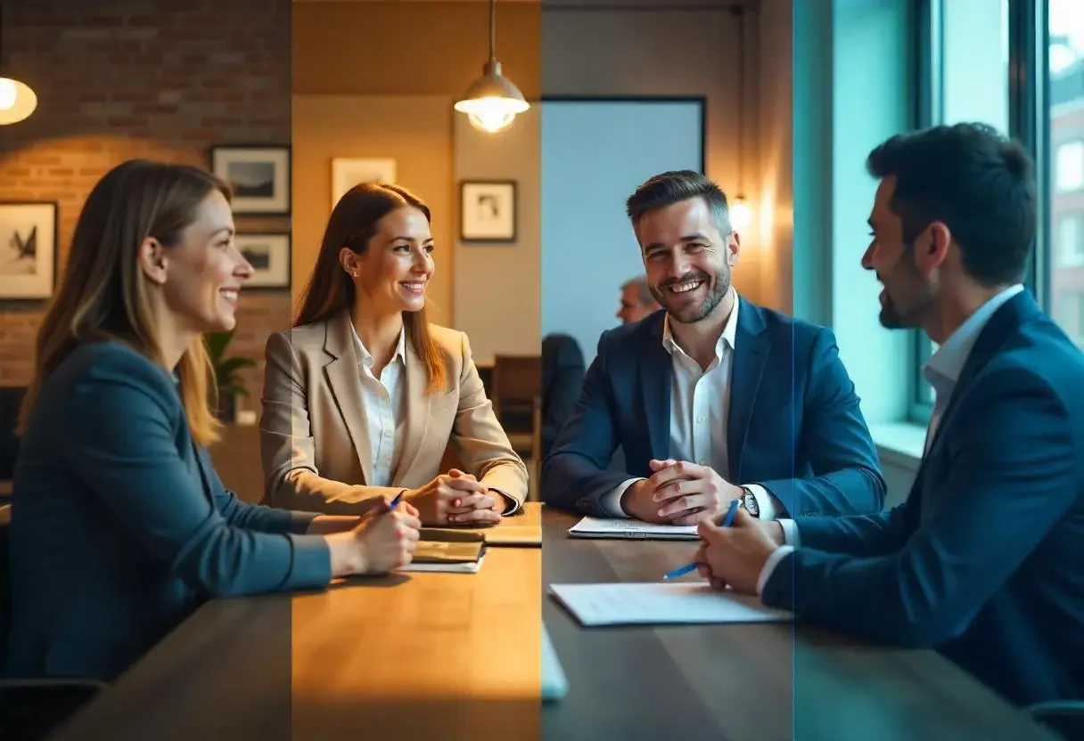 Tipos de marketing según oferente y cliente objetivo